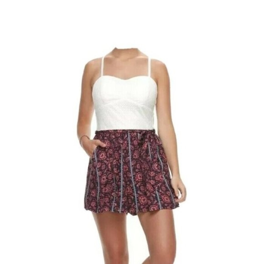 Lily rose pink floral mini dress